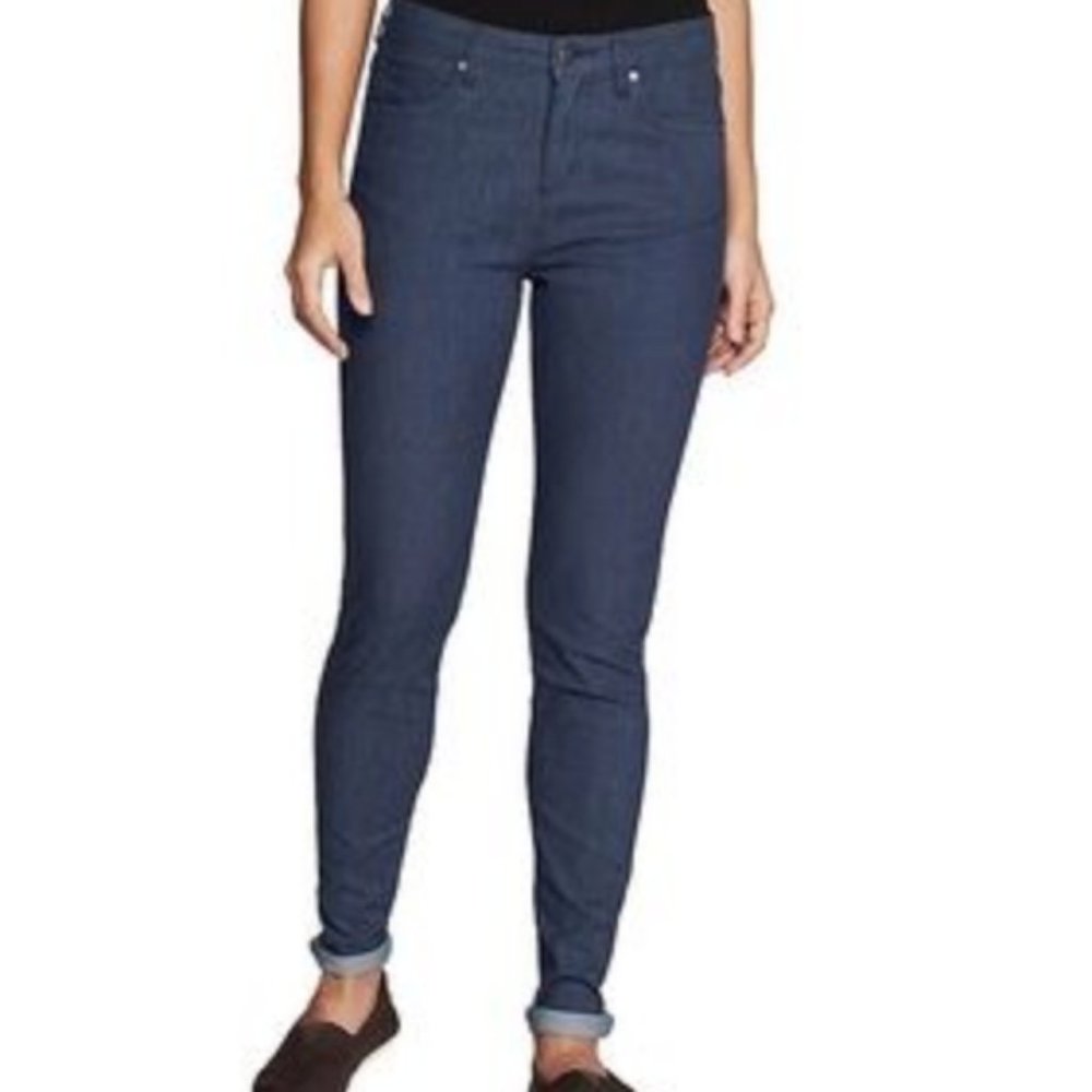 Toad&Co Deep Navy Lola Organic Cotton Skinny Jeans 4 NWT